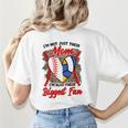 I'm Their Biggest Fan Volleyball Baseball Mom Women's T-Shirt Back Print I'm Their Biggest Fan Volleyball Baseball Mom Women's T-Shirt Back Print