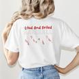 Loud And Proud Baseball Auntie Baseball Mom Heart Women's T-Shirt Back Print Loud And Proud Baseball Auntie Baseball Mom Heart Women's T-Shirt Back Print