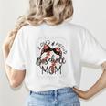 Loud Proud Baseball Mom Mommy Premium Women's T-Shirt Back Print Loud Proud Baseball Mom Mommy Premium Women's T-Shirt Back Print