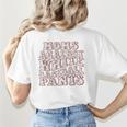 Mom Against Baseball Pants Baseball Mom Women's T-Shirt Back Print Mom Against Baseball Pants Baseball Mom Women's T-Shirt Back Print