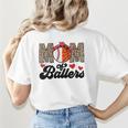 Mom Of Ballers Basketball Baseball Mom Of Ballers Women's T-Shirt Back Print Mom Of Ballers Basketball Baseball Mom Of Ballers Women's T-Shirt Back Print