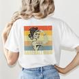 Retro Baseball Mom Sport Lover Vintage Women's T-Shirt Back Print Retro Baseball Mom Sport Lover Vintage Women's T-Shirt Back Print
