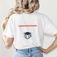 Senior Baseball Mom 2024 Senior Mom Class Of 2024 Baseball Women's T-Shirt Back Print Senior Baseball Mom 2024 Senior Mom Class Of 2024 Baseball Women's T-Shirt Back Print