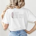 Sports Meme Rub Some Dirt On It For Baseball Mom Premium Women's T-Shirt Back Print