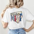 T-Ball Mimi Baseball Mom Game Day Women's T-Shirt Back Print