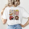 Tis The Season Baseball Mom Game Day Cheering Sports Lover Women's T-Shirt Back Print Tis The Season Baseball Mom Game Day Cheering Sports Lover Women's T-Shirt Back Print
