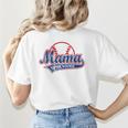 Vintage Baseball Mom Of The Rookies Women's T-Shirt Back Print