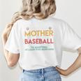 When A Mother Signs Child Up For Baseball Baseball Mom Premium Women's T-Shirt Back Print When A Mother Signs Child Up For Baseball Baseball Mom Premium Women's T-Shirt Back Print