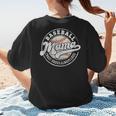 Baseball Mama Baseball Mom Matching Family Crazy Proud Women's T-Shirt Back Print Baseball Mama Baseball Mom Matching Family Crazy Proud Women's T-Shirt Back Print