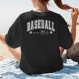 Baseball Mom Attitude Cute Baseball Mom's Sport And Athletic Women's T-Shirt Back Print Baseball Mom Attitude Cute Baseball Mom's Sport And Athletic Women's T-Shirt Back Print