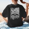 Baseball MOM Cool USA American Flag Family Reunion Women's T-Shirt Back Print Baseball MOM Cool USA American Flag Family Reunion Women's T-Shirt Back Print