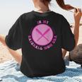 In My Baseball Mom Era Retro Game Day Mom Era 2 Sides Women's T-Shirt Back Print