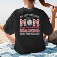 Baseball Mom I'm Not Yelling Support Cheerleading Women's T-Shirt Back Print Baseball Mom I'm Not Yelling Support Cheerleading Women's T-Shirt Back Print
