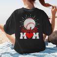 Baseball Mom Mama Mother's Day Sport Lover Women's T-Shirt Back Print Baseball Mom Mama Mother's Day Sport Lover Women's T-Shirt Back Print