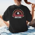 Baseball Mom Rainbow Great Team Mom Women's T-Shirt Back Print Baseball Mom Rainbow Great Team Mom Women's T-Shirt Back Print