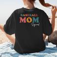 Baseball Mom Squad Boho Cute Back To School Ball Mom Women's T-Shirt Back Print Baseball Mom Squad Boho Cute Back To School Ball Mom Women's T-Shirt Back Print