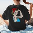 Baseball Mom Woman Baseball Sport Lover Women's T-Shirt Back Print