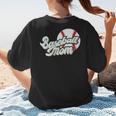 Baseball Mom's Favorite Game Day Women's T-Shirt Back Print Baseball Mom's Favorite Game Day Women's T-Shirt Back Print