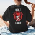 Best Baseball Mom Ever Baseball Women's T-Shirt Back Print
