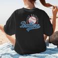 Busy Raising Ballers Baseball Mom Group Tee Women's T-Shirt Back Print Busy Raising Ballers Baseball Mom Group Tee Women's T-Shirt Back Print