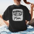 Custom Baseball Mom Number 71 Heart For Mom Women's T-Shirt Back Print Custom Baseball Mom Number 71 Heart For Mom Women's T-Shirt Back Print