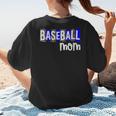 Custom Hustle Tball Tee Ball Womens Baseball Mom Women's T-Shirt Back Print Custom Hustle Tball Tee Ball Womens Baseball Mom Women's T-Shirt Back Print