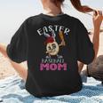 Dabbing Easter Baseball Mom Mother's Day Bunny Sunday Egg Women's T-Shirt Back Print Dabbing Easter Baseball Mom Mother's Day Bunny Sunday Egg Women's T-Shirt Back Print