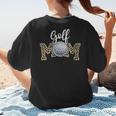 Golf Mom Dance Mom Baseball Mom Mother Day Women's T-Shirt Back Print