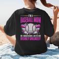 I'm A Baseball Mom Baseball Pitcher Catcher Baseball Player Women's T-Shirt Back Print I'm A Baseball Mom Baseball Pitcher Catcher Baseball Player Women's T-Shirt Back Print
