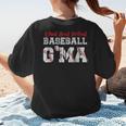 Loud And Proud Baseball G'Ma Baseball Mom Women's T-Shirt Back Print