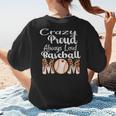Loud And Proud Baseball Mom Messy Bun 2024 Women's T-Shirt Back Print Loud And Proud Baseball Mom Messy Bun 2024 Women's T-Shirt Back Print