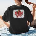 Mom Of Both Baseball Mom Mommy Women's T-Shirt Back Print