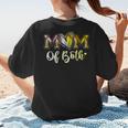 Mom Of Both Softball Baseball Mom Women's T-Shirt Back Print
