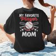 Mother's Day Baseball Mom Women's T-Shirt Back Print Mother's Day Baseball Mom Women's T-Shirt Back Print