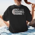 Oily Baseball Momma Essential Oils Meme For Oils Mom Women's T-Shirt Back Print Oily Baseball Momma Essential Oils Meme For Oils Mom Women's T-Shirt Back Print