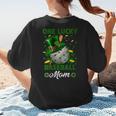 One Lucky Baseball Mom St Patricks Day One Lucky Mom Women Women's T-Shirt Back Print One Lucky Baseball Mom St Patricks Day One Lucky Mom Women Women's T-Shirt Back Print