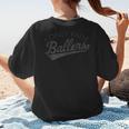 I Only Raise Ballers Baseball Mom & Parent Sports Women's T-Shirt Back Print