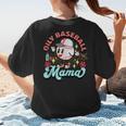 Retro Oily Baseball Mom Meme For Essential Oils Game Day Women's T-Shirt Back Print Retro Oily Baseball Mom Meme For Essential Oils Game Day Women's T-Shirt Back Print