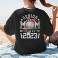 Senior 23 Baseball Mom Class Of 2023 Graduated Mother's Day Women's T-Shirt Back Print Senior 23 Baseball Mom Class Of 2023 Graduated Mother's Day Women's T-Shirt Back Print