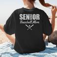 Senior Baseball Mom 2024 Team Parent Helper Class Of 2024 Women's T-Shirt Back Print