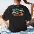 Somebody's Loudmouth Baseball Mama Baseball Mom Fan Women's T-Shirt Back Print Somebody's Loudmouth Baseball Mama Baseball Mom Fan Women's T-Shirt Back Print