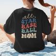 All Star Baseball Mom Women's T-Shirt Back Print