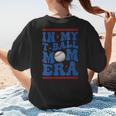 In My T-Ball Mom Era Baseball Mom Groovy Mother's Day Women's T-Shirt Back Print In My T-Ball Mom Era Baseball Mom Groovy Mother's Day Women's T-Shirt Back Print