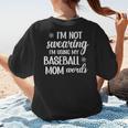 Using Baseball Mom Words Swearing Baseball Mom Sweary Women's T-Shirt Back Print Using Baseball Mom Words Swearing Baseball Mom Sweary Women's T-Shirt Back Print