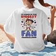 Always Your Biggest Fan Baseball Mom Women's T-Shirt Back Print Always Your Biggest Fan Baseball Mom Women's T-Shirt Back Print