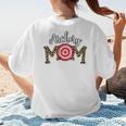 Archery Mom Dance Mom Baseball Mom Mother Day Women's T-Shirt Back Print Archery Mom Dance Mom Baseball Mom Mother Day Women's T-Shirt Back Print