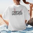 Baseball Mama Scribble Heart Baseball Mom Sports Team Tball Women's T-Shirt Back Print Baseball Mama Scribble Heart Baseball Mom Sports Team Tball Women's T-Shirt Back Print