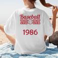 Baseball Mom Since 1986 Women's T-Shirt Back Print