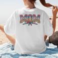 Baseball Mom Coquette Bow Mommy Ice Cream Mother's Day Mom Women's T-Shirt Back Print Baseball Mom Coquette Bow Mommy Ice Cream Mother's Day Mom Women's T-Shirt Back Print