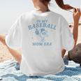In My Baseball Mom Era Retro Game Day Mama Groovy Season Women's T-Shirt Back Print In My Baseball Mom Era Retro Game Day Mama Groovy Season Women's T-Shirt Back Print